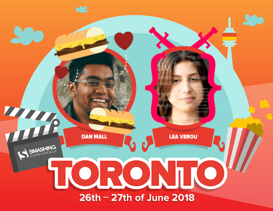 SmashingConf Toronto (June 26-27)