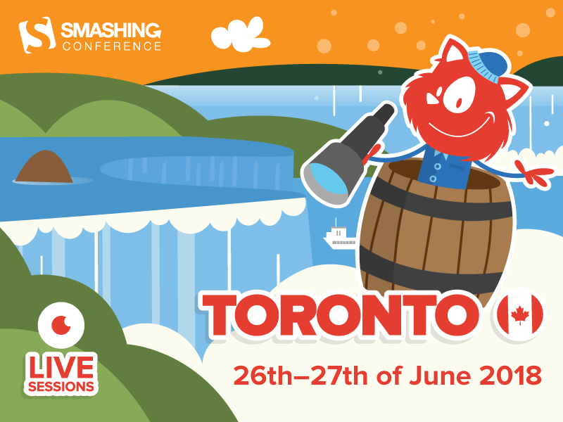 Smashing Conference Toronto - June 26-27 #noslides