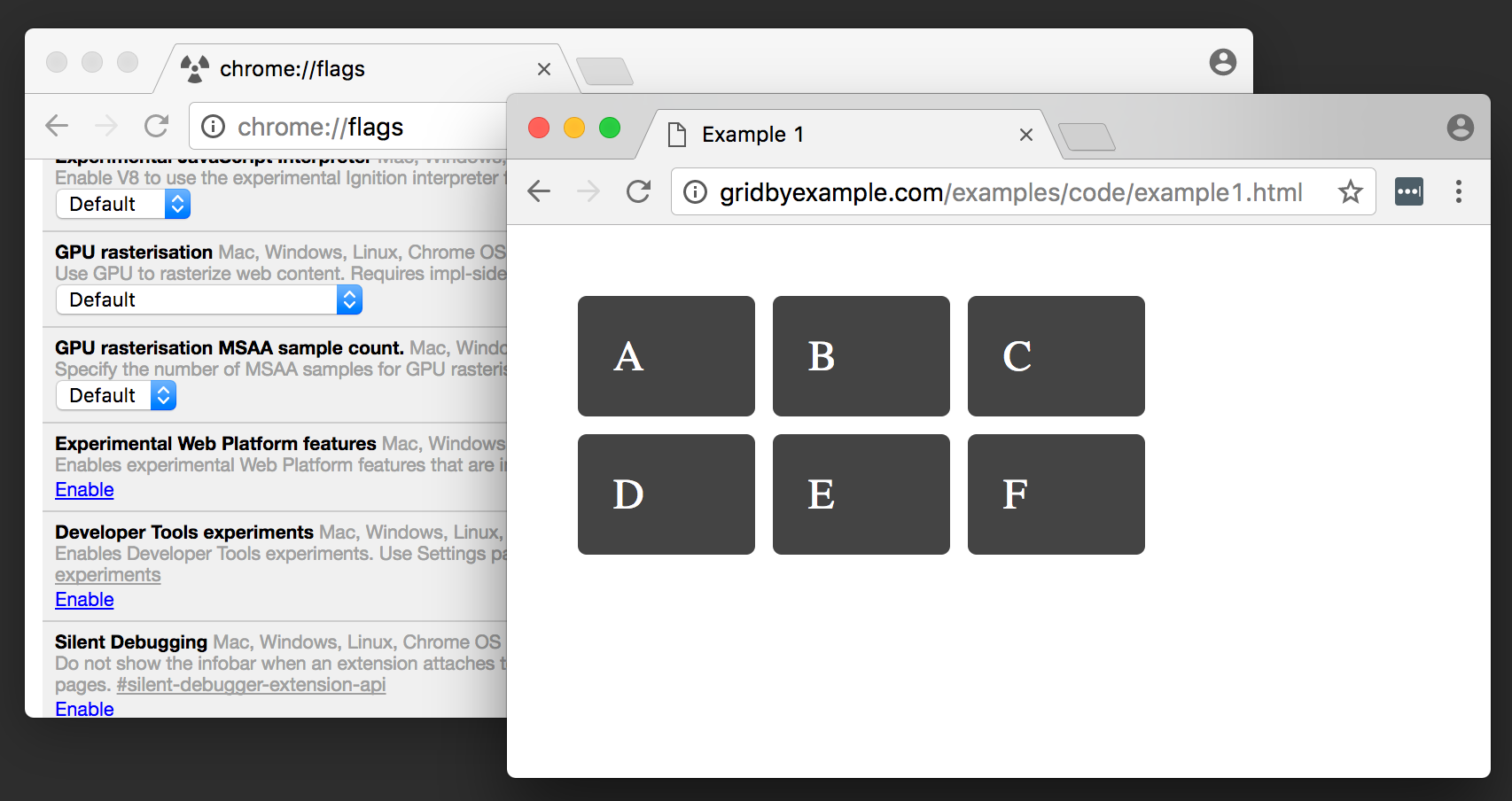 Grid Layout now enabled by default in Chrome Canary